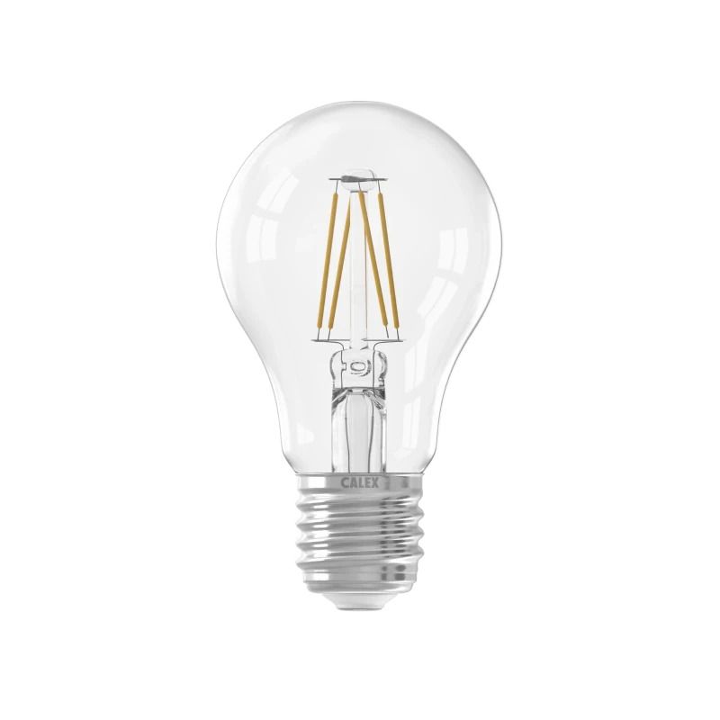 Calex E27 LED Lamp Helder | 4W 470Lm 2700K | 220-240V 827| Met Daglicht Sensor