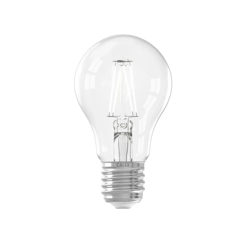 Calex E27 LED Lamp Helder | 4W 470Lm 2700K | 220-240V 827| Met Daglicht Sensor