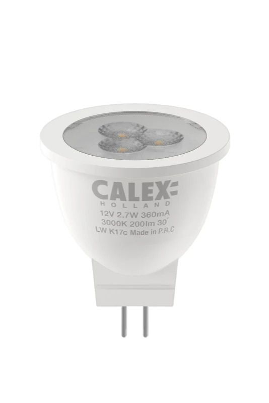 Calex GU4 LED Spot | 2.7W 200Lm 3000K | 12V 830 MR11