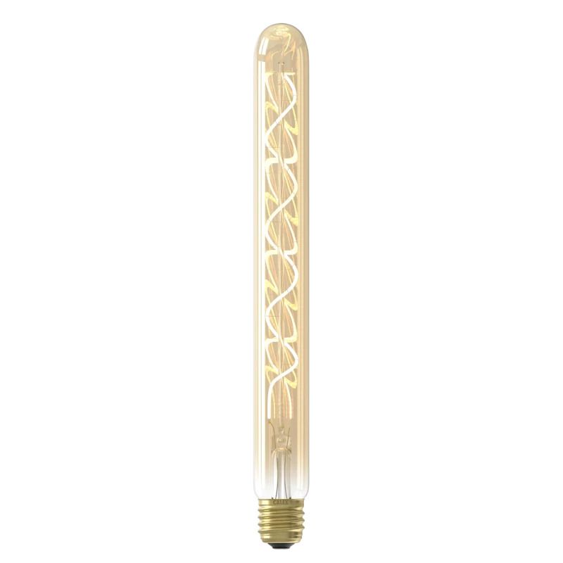 Calex E27 LED Buislamp Goud | 3.8W 250Lm 2100K | 220-240V 821 T32 | Dimbaar