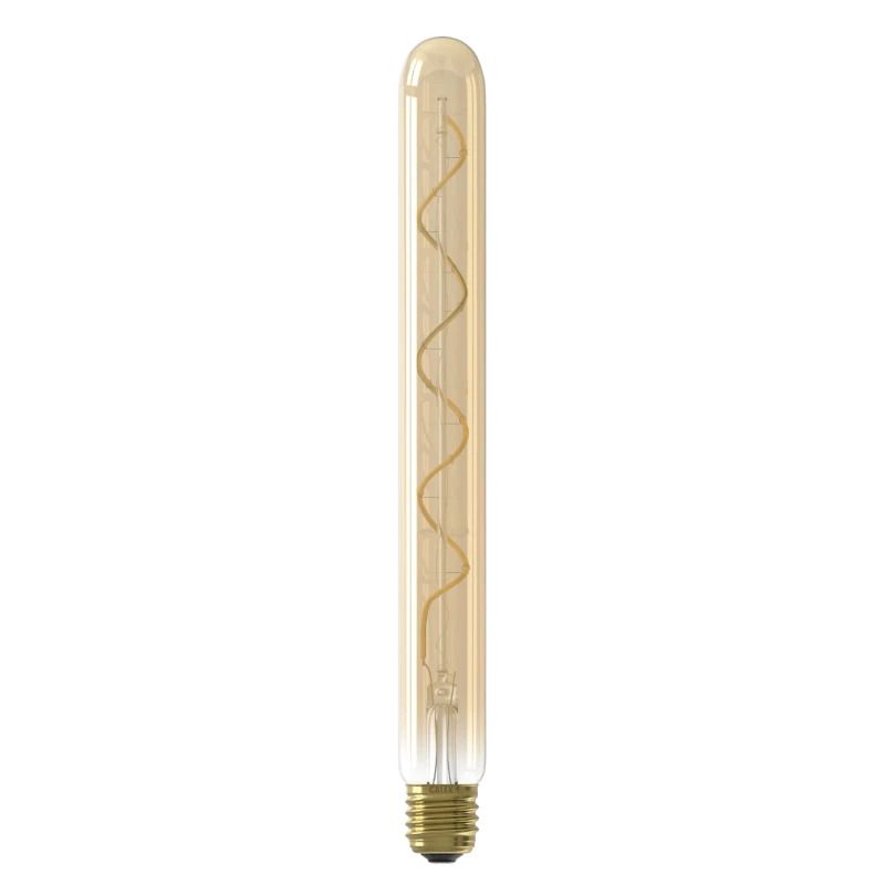 Calex E27 LED Buislamp Goud | 3.8W 250Lm 2100K | 220-240V 821 T32 | Dimbaar