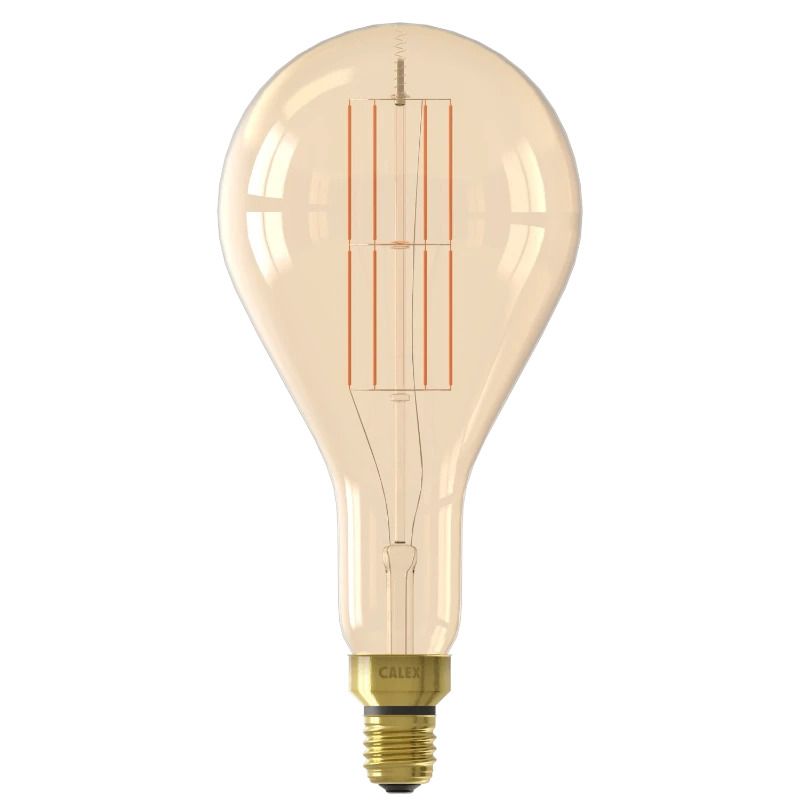 Calex E27 LED Lamp Splash High Lumen Goud | 10.5W 1100Lm 2100K | 220-240V 821 | Dimbaar