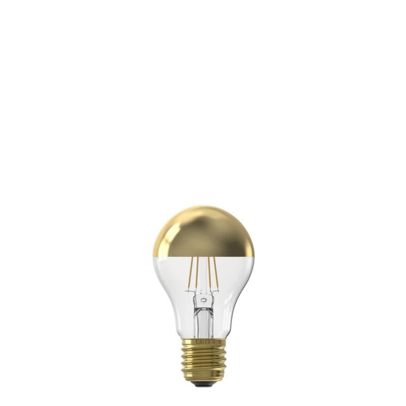 Calex E27 LED Lamp Kopspiegel Goud | 4W 180Lm 1800K | 220-240V 918| Dimbaar