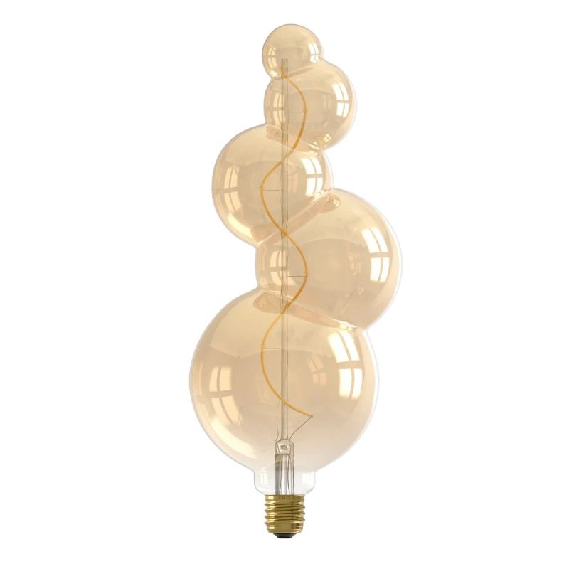Calex E27 LED Lamp Alicante Goud | 4W 130Lm 1800K | 220-240V 918 | Dimbaar