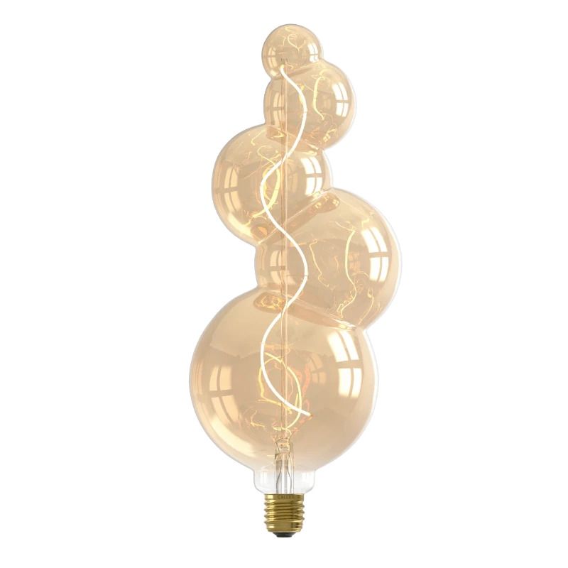 Calex E27 LED Lamp Alicante Goud | 4W 130Lm 1800K | 220-240V 918 | Dimbaar