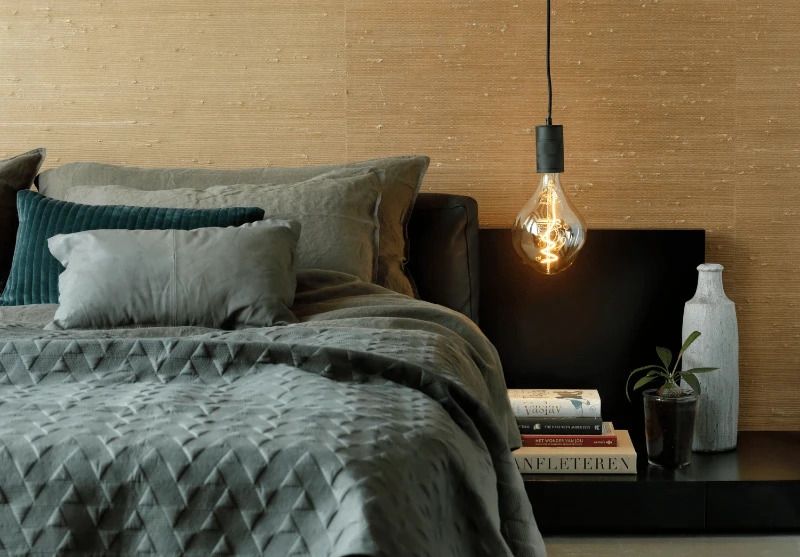 Calex E27 LED Lamp Organic Evo Goud | 6W 300Lm 1800K | 220-240V 918 | Dimbaar