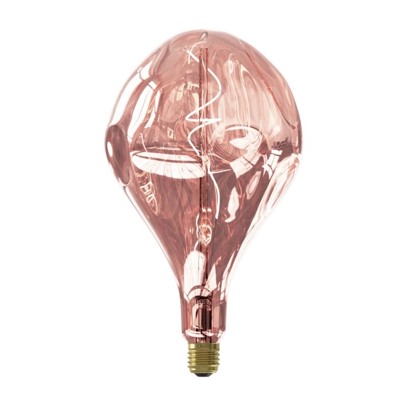 Calex E27 LED Lamp XXL Organic Evo Rose | 6W 80Lm 1800K | 220-240V 918 | Dimbaar