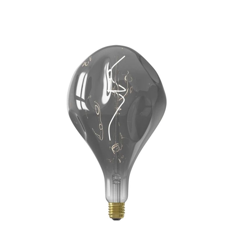 Calex E27 LED Lamp Organic Evo Titanium | 6W 90Lm 1800K | 220-240V 918 | Dimbaar