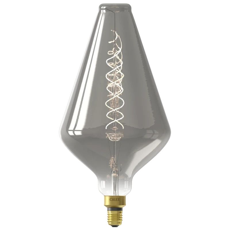 Calex E27 LED Lamp Vienna Titanium | 6W 80Lm 1800K | 220-240V 818 | Dimbaar