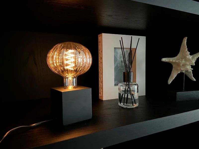 Calex E27 LED Lamp Metz Amber | 4W 240Lm 2000K | 220-240V 920 | Dimbaar