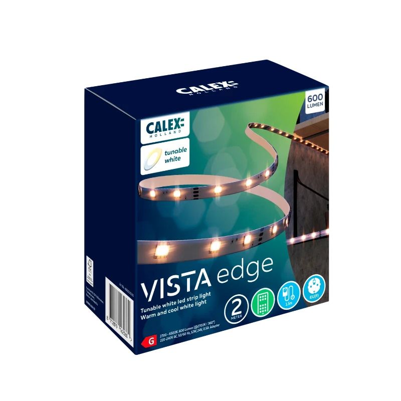 Calex LED Strip 2m | 12W 600Lm 2700K/6500K | IP20