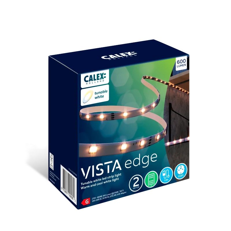 Calex LED Strip 2m | 12W 600Lm 2700K/6500K | IP20