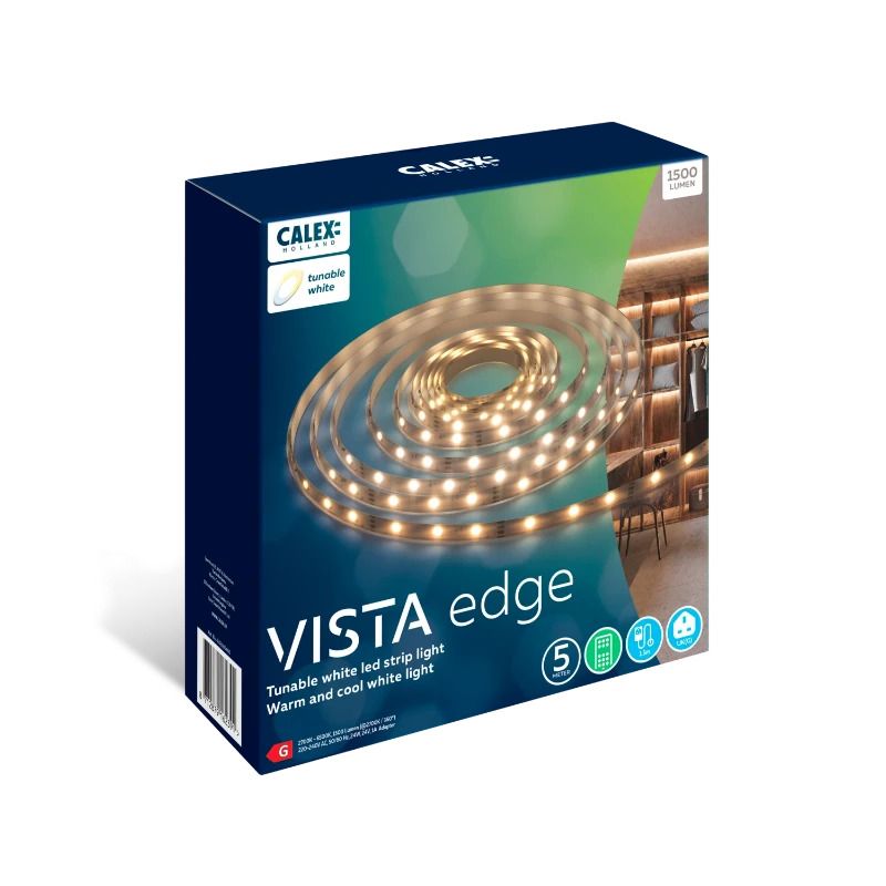 Calex LED Strip 5m | 24W 2700K/6500K 827/865 | IP20