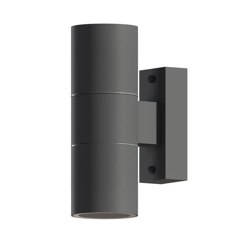 Calex Buiten Up/Downlighter Turin | 2x GU10 | IP54 | Grijs