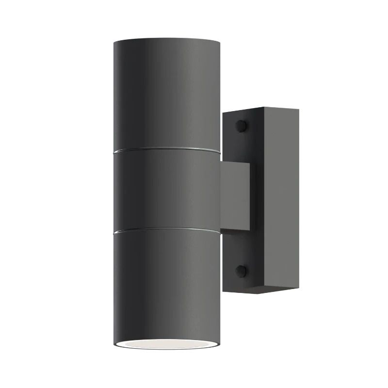 Calex Buiten Up/Downlighter Turin | 2x GU10 | IP54 | Grijs