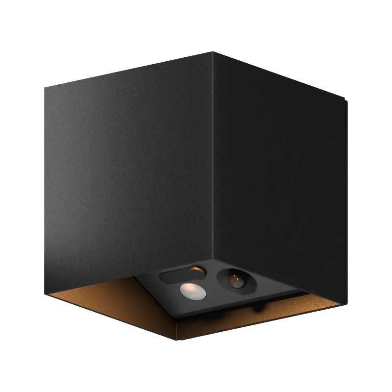 Calex Buiten Up/Downlighter Volterra | 1.5W 170Lm 2700K | 827 Oplaadbaar | IP44 | Zwart