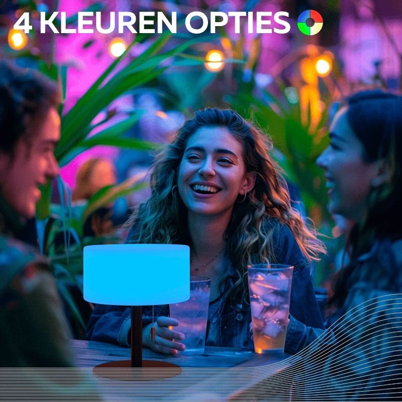Calex Buiten Lantaarn | 3000K 200Lm | Oplaadbaar