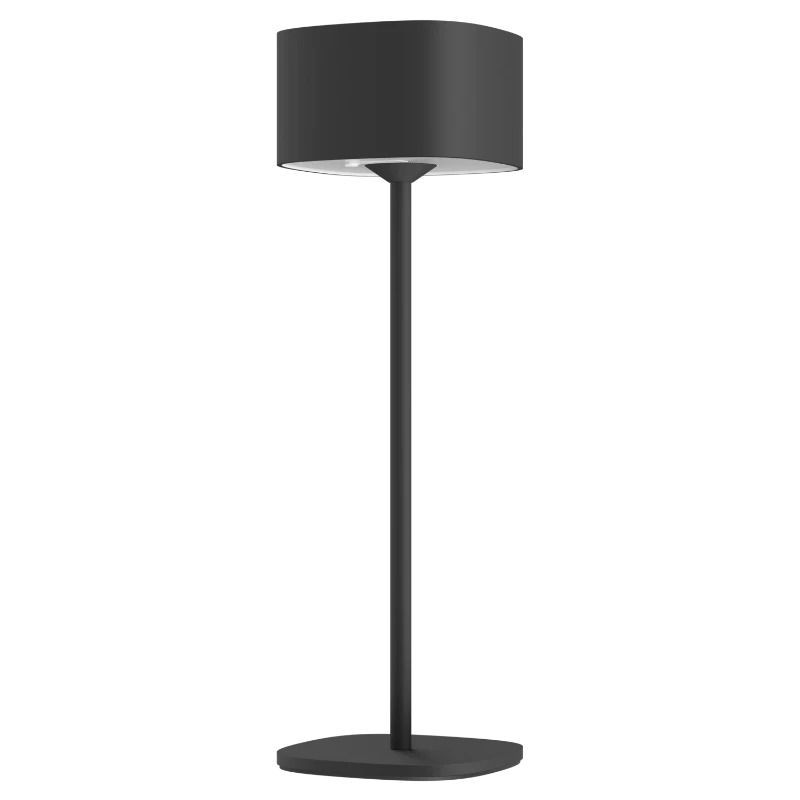 Calex Serino Buiten Tafellamp |2W 2700K 90Lm | IP44 | Met Bewegingssensor | Oplaadbare Batterij | Zwart