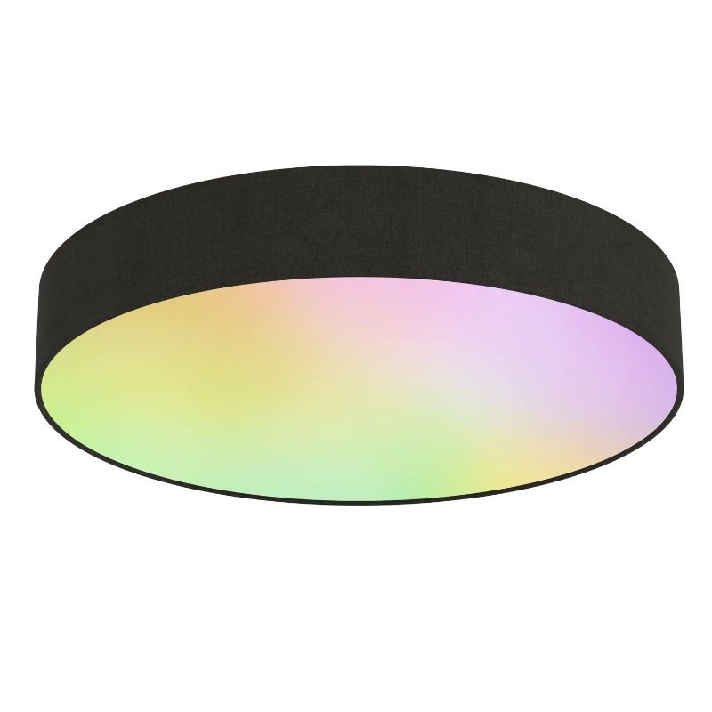Calex Smart Plafondlamp Fabric | 20W 2100Lm 3000K/6500K | 830/865 RGB | Dimbaar | IP20 | Wit