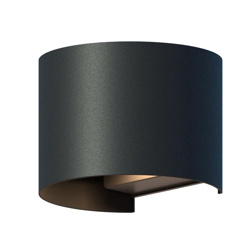 Calex Buiten Up/Downlighter Verona | 7W 400Lm 3000K | 830 | IP54 | Zwart