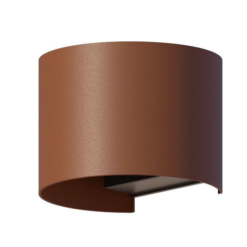 Calex Buiten Up/Downlighter Verona | 7W 400Lm 3000K | 830 | IP54 | Roest
