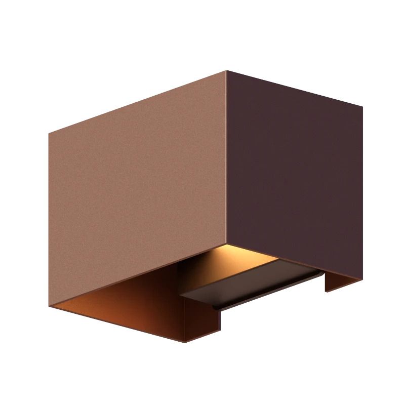Calex Buiten Up/Downlighter Venice | 7W 400Lm 3000K | 830 | IP54 | Roest