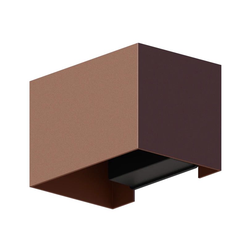 Calex Buiten Up/Downlighter Venice | 7W 400Lm 3000K | 830 | IP54 | Roest