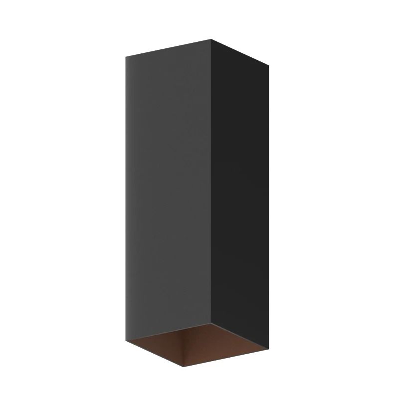 Calex Buiten Up/Downlighter Milan | 8.6W 400Lm 3000K | 830 | IP54 | Zwart-Goud