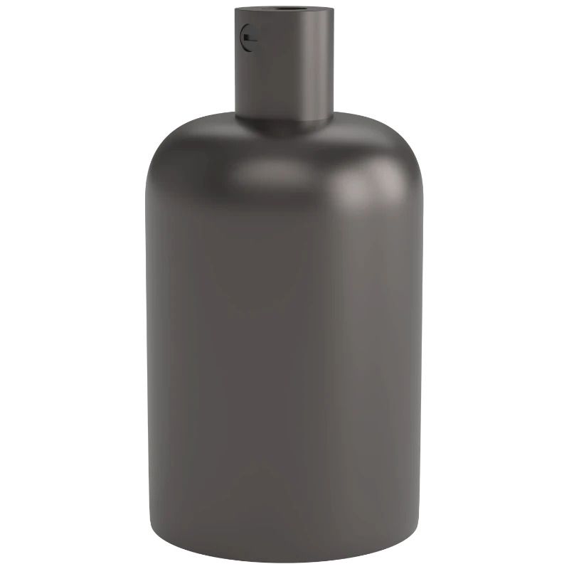 Calex E27 Lamphouder | Max 60W | Aluminium Parel Zwart
