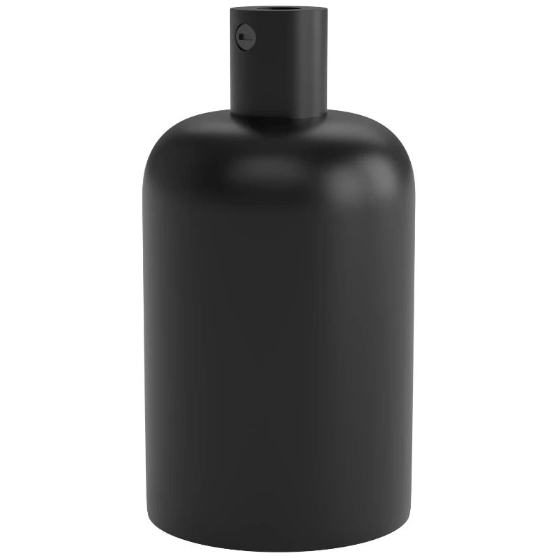 Calex E27 Lamphouder | Max 60W | Aluminium Mat Zwart