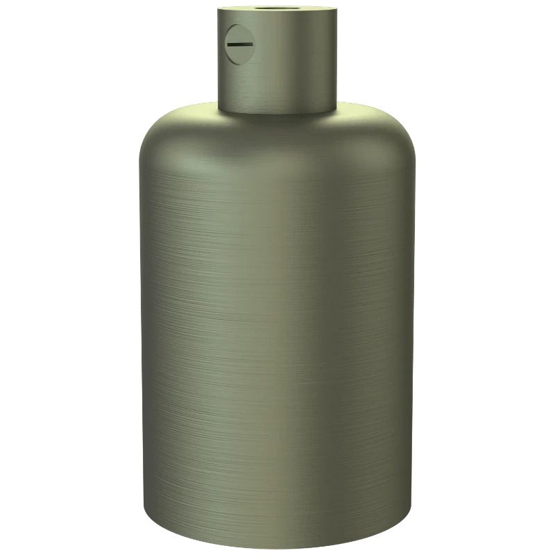 Calex E27 Lamphouder | Max 60W | Aluminium Mat Brons