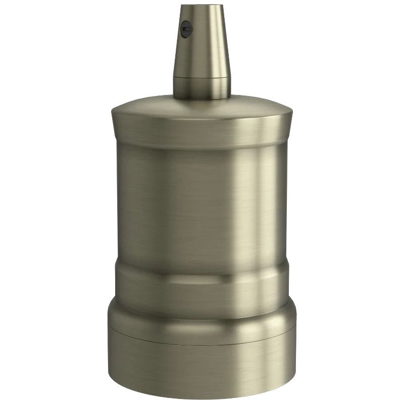 Calex E27 Lamphouder | Max 60W | Peak Model | Aluminium Mat Brons