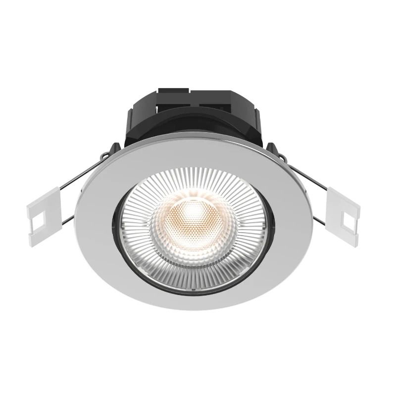 Calex Smart Downlighter | 5W 345Lm 2700K/6500K | 827/865 | Dimbaar | IP21 | Grijs