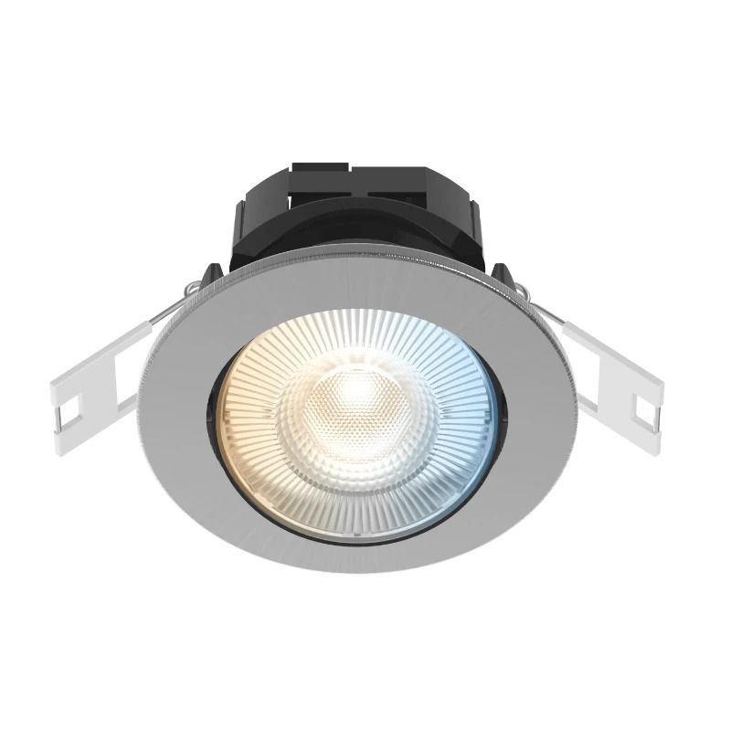 Calex Smart Downlighter | 5W 345Lm 2700K/6500K | 827/865 | Dimbaar | IP21 | Grijs