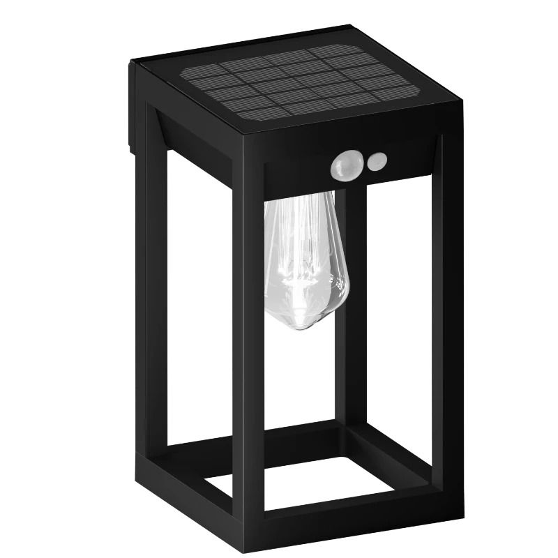 Calex Smart Wandlamp | 250Lm 3000K/6500K | 830/865 | Solar | Zwart