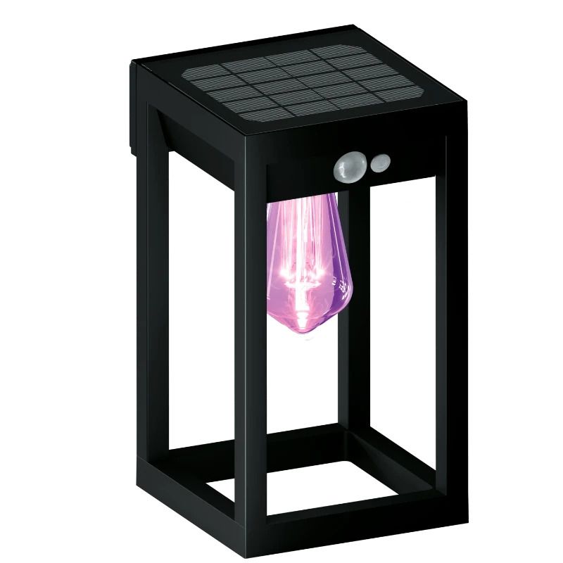 Calex Smart Wandlamp | 250Lm 3000K/6500K | 830/865 | Solar | Zwart