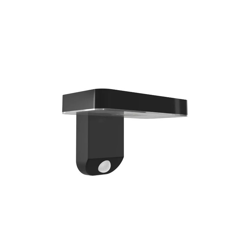 Calex Buiten Smart Wandlamp | 250Lm 3000K/6500K | 830/865 | Solar Dimbaar | IP44 | Zwart
