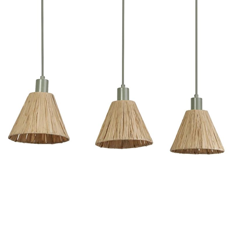 Ledvance LED Armatuur E27 | Decor Raffia Pendant Linear 3XE27 Green