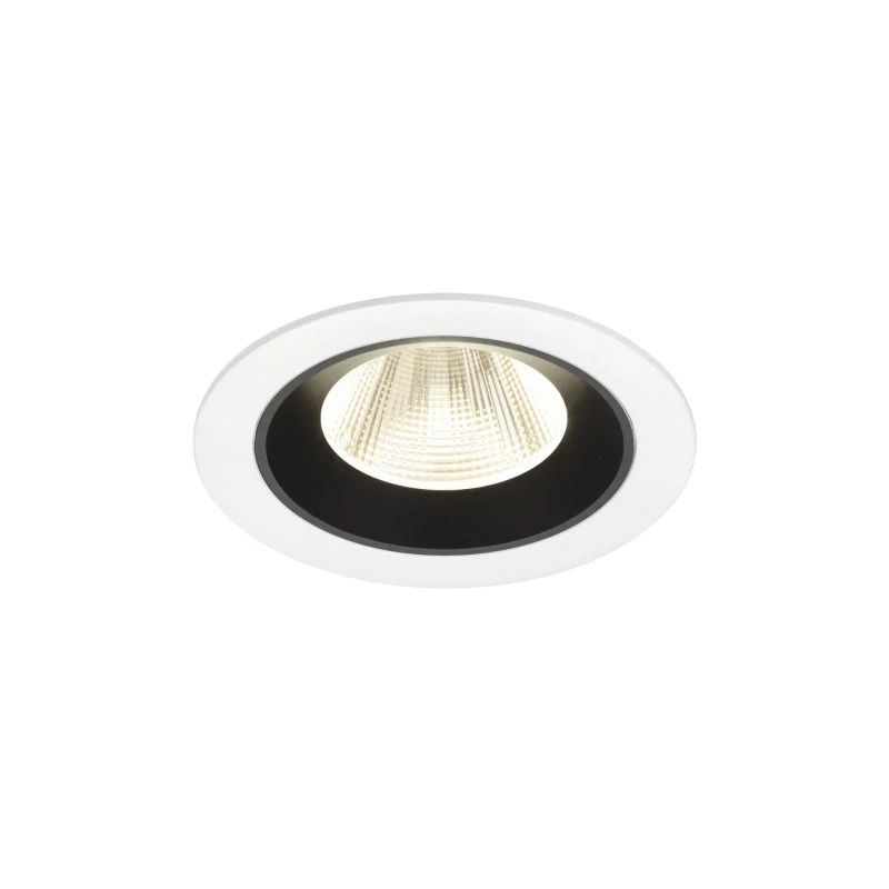 SLV LED Inbouwarmatuur Ø90mm | 12W 4000K 1900lm 940 IP20 | DALI | NUMINOS