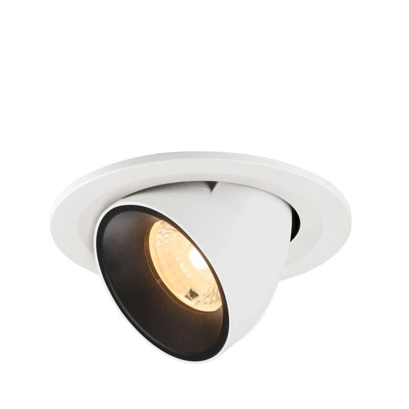 SLV LED Inbouwarmatuur Ø90mm | 6.7W 3000K 1050lm 930 IP20 | DALI | NUMINOS