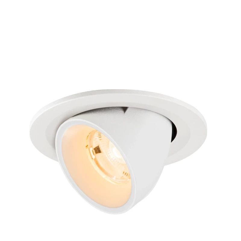 SLV LED Inbouwarmatuur Ø90mm | 6.7W 2700K 1000lm 927 IP20 | DALI | NUMINOS