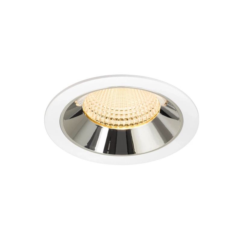 SLV LED Inbouwarmatuur Ø145mm | 24W 3000K 3600lm 930 IP20 | DALI | NUMINOS