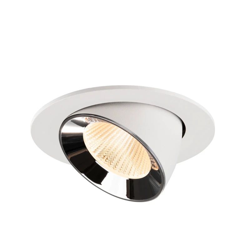 SLV LED Inbouwarmatuur Ø145mm | 17W 2700K 2400lm 927 IP20 | DALI | NUMINOS
