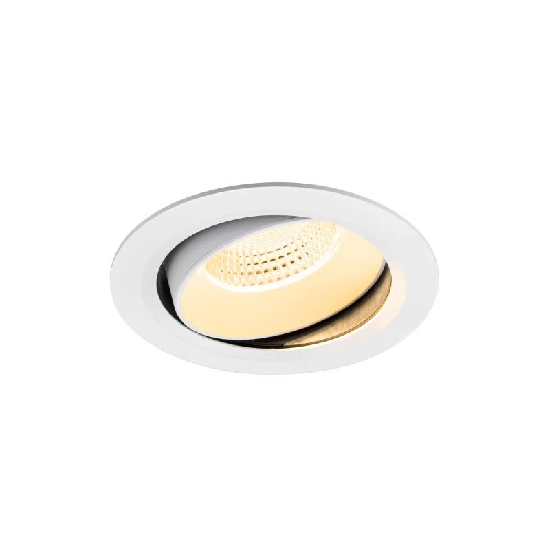 SLV LED Inbouwarmatuur Ø175mm | 24W 3000K 3600lm 930 IP20 | DALI | NUMINOS