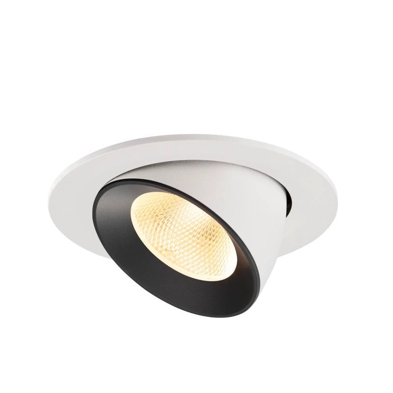 SLV LED Inbouwarmatuur Ø145mm | 17W 3000K 2500lm 930 IP20 | DALI | NUMINOS