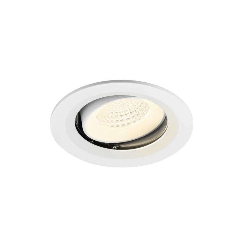 SLV LED Inbouwarmatuur Ø120mm | 12W 4000K 1900lm 940 IP20 | DALI | NUMINOS