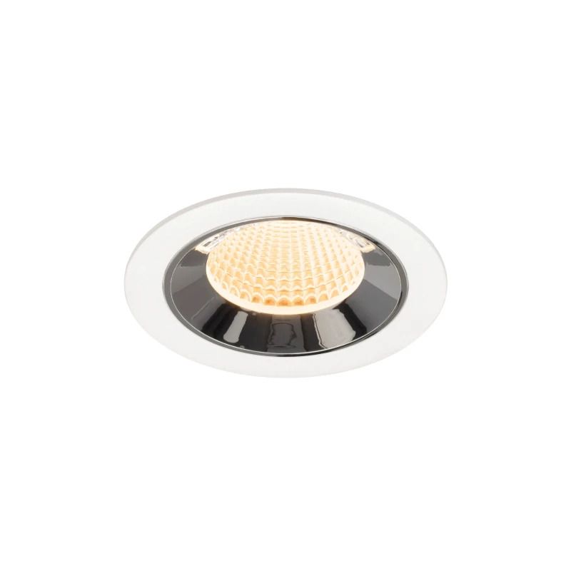 SLV LED Inbouwarmatuur Ø90mm | 12W 2700K 1700lm 927 IP20 | DALI | NUMINOS