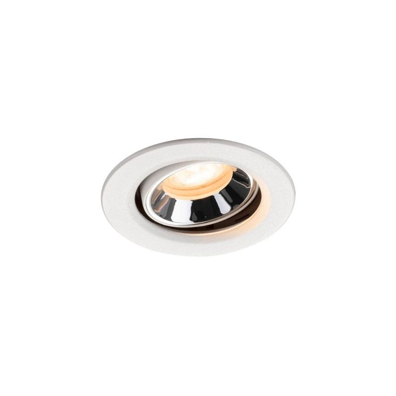 SLV LED Inbouwarmatuur Ø68mm | 6.9W 2700K 900lm 927 IP20 | DALI | NUMINOS