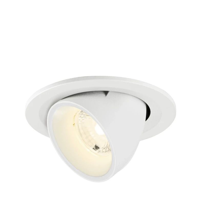SLV LED Inbouwarmatuur Ø90mm | 6.7W 4000K 1050lm 940 IP20 | DALI | NUMINOS