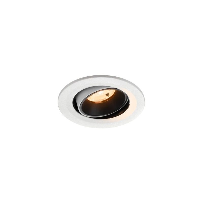 SLV LED Inbouwarmatuur Ø90mm | 6.7W 2700K 1000lm 927 IP20 | DALI | NUMINOS